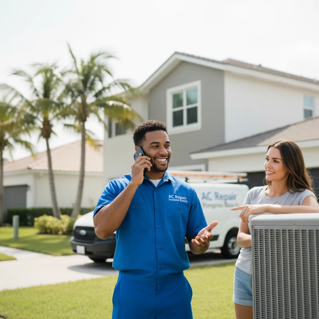 AC Repair Pompano Beach customer support in Falconer